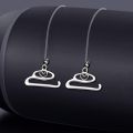 1 Pair Women Transparent Bra Strap Silicone Bra Accessories Shoulder Strap Adjustable Transparent Hook Invisible Straps.