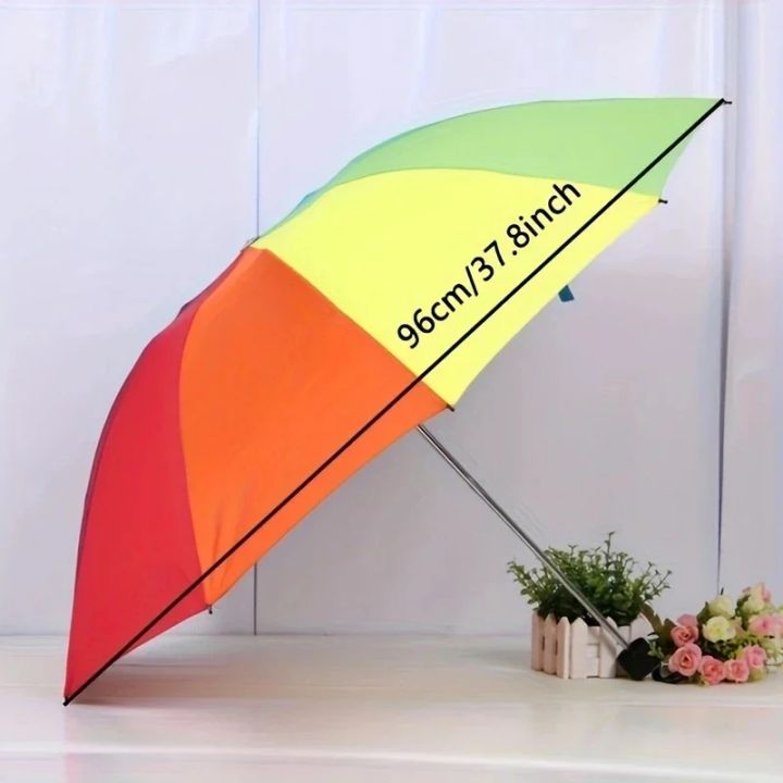 1pc%20-%20Rainbow%20Wonder%20-%20Portable%20Three-%20fold%20Umbrella%20with%20Short%20Handle,%20%20Foldable%20Design%20for%20Effortless%20Style%20and%20Protection%20-%20Image%205