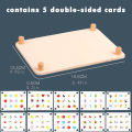 Educational Wooden Kids Toys Memory Games Match Fruit Animals Interactive Toys for Children 6 to 10 Years. 