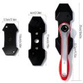 Quick Ratchet Brake Piston Wrench Extender 360° Rotating Caliper Tool with 4 Hooks Universal Auto Repair Tool.