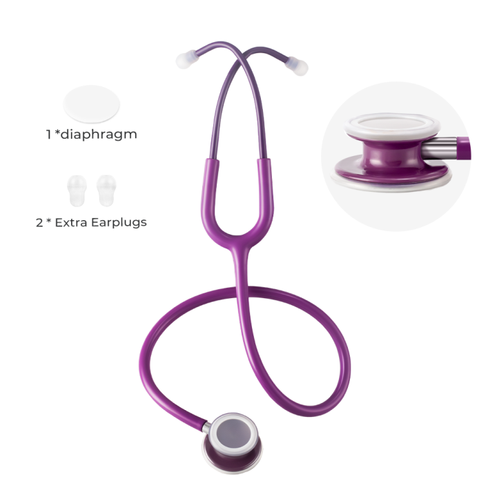 Professional Cardiology Stethoscope Double Head Stethoscope Medical Equipment Equipo Medico Doctor Nurse Student Stethoscope