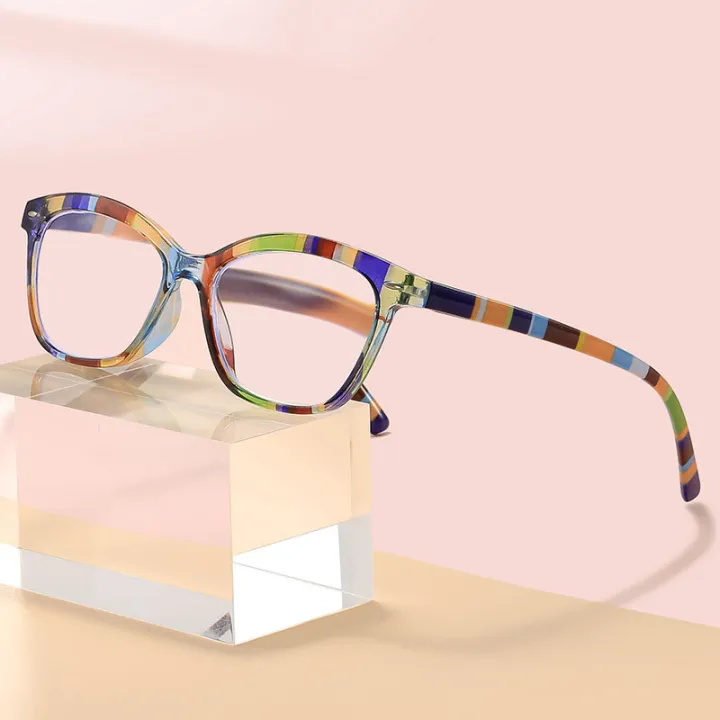 EFE Reading Glasses 5 Pack - Full Rim Eyeglasses With Flexible Spring