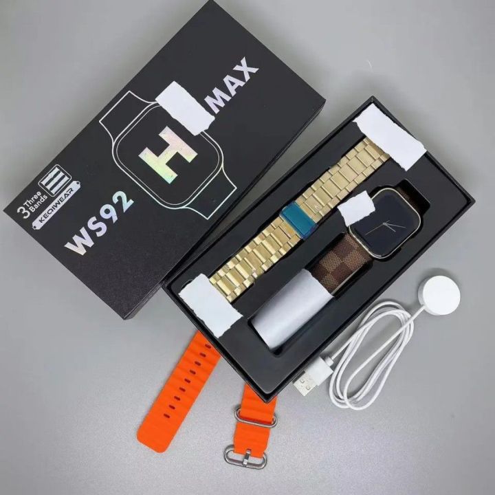 2023 NEW Women Men WS92 MAX Gold Smart watch | Fitness High Quality |  Smart watches | original