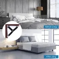 4PCS Adjustable Bed Sheet Holder for Sheets Mattress Covers Sofa Cushion Covers Sheet Clips Sheet Clips Sheet Frame Fasteners. 