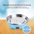 Egg Cooker Automatic Power Off Home 7 Eggs Multi-Functional Steamed Egg Custard Boiled Egg Machine Breakfast Artifact. 