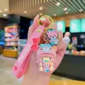 🌷Ys125 keychain🌷Santa Claus cartoon anime cute bear costume cute cartoon cute bear suit bag hanging gift ready to ship. 