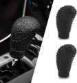 Car Shift Knob Silicone Cover Car Vehicle Round Soft Silicone Anti-slip Lever Gear Shift Knob Cover Fashion Color Shift Knob Boots. 