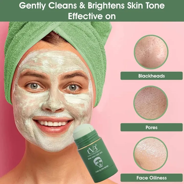CVB%20Aloe%20Vera%20Fair%20Glow%20Mask%20Stick%20with%20Kaolin%20Clay%20&%20Green%20Tea%20Extracts%20Deep%20Cleansing%20&%20Oil%20Balance%20Suitable%20for%20All%20Skin%20Types%20(42g)%20-%20Image%202