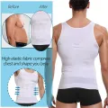 Men Slimming Body Shaper Vest Shirt Abs Abdomen Slim Gym Workout Corset Tummy Control Compression Tank Top Sleeveless Shapewear. 
