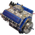 V8 Engine Kit Gas Small-Block Engine Model Kits Mini Build Your Own Stem Cison Running Engine Kits That Runs. 