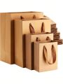 Paper Bags 17 X 13 X 4 Gift Bags, Party Bags, Shopping Bags, Kraft Bags, Retail Bags, Merchandise Bags, Brown Paper Bags with Handles Bulk 110Grams. 