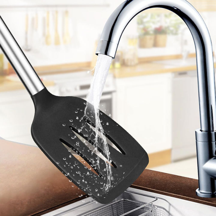 1/2Pcs%20Silicone%20Spatula%20Set%20Heat%20Resistant%20Nonstick%20Steak%20Spatula%20Kitchen%20Cooking%20Utensils%20Cookware%20Cooking%20Tool%20Set%20Spatula%20Kit%20-%20Image%202