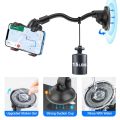 360° Rotating Car Phone Holder Universal Windshield Dashboard Mount Cellphone Stand  GPS Phone Flexible Bracket Auto Accessories. 