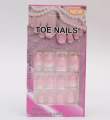 Toe Fake Nail 12pieces in 12 sizes. 