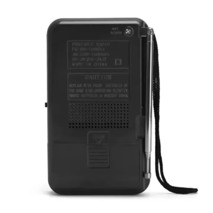 VIKEFON%20Portable%20AM%20FM%20Pocket%20Radio%20Two%20Band%20Mini%20Radio%20with%20Headphone%20Jack%202%20*AA%20Battery%20Powered%20Crystal%20Radio%20for%20Home%20Outdoor%20-%20Image%204
