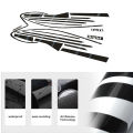 Chrome Delete Blackout Overlay For Porsche Cayenne 2010-2016 Window Trim Glossy Black Sticker. 