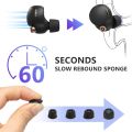 Memory Foam Ear Tips Replacement, Soft Comfort Earbuds Buds for WF-1000XM3 WF-1000XM4, Anti-Slip Ear Piece Caps.