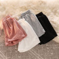 Korean Style Womens Summer Casual Shorts High Waist Loose Fit Wide Leg Home Shorts Lightweight Breathable Athletic Shorts.