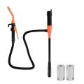 Liquid Transfer Pump Battery Powered Fuel Transfer Pump With Flow Control Nozzle 2.4 Gallons Per Min Portable Transfer Pump. 