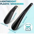 16/20CM Portable Mini Professional Shoe Horn Durable Plastic Spoon Shaped children Shoe Changing Assistant Flexible Shoe Lifter. 