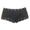 Summer New European and American Style High Street Punk Gothic Style Slim Fit Women's Y2K Shorts Aesthetic Hot Girl Shorts. 