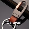 11 #   Caravan Crew Leather Keychain + Metal Keychain Hook Keychain Car Keychain. 