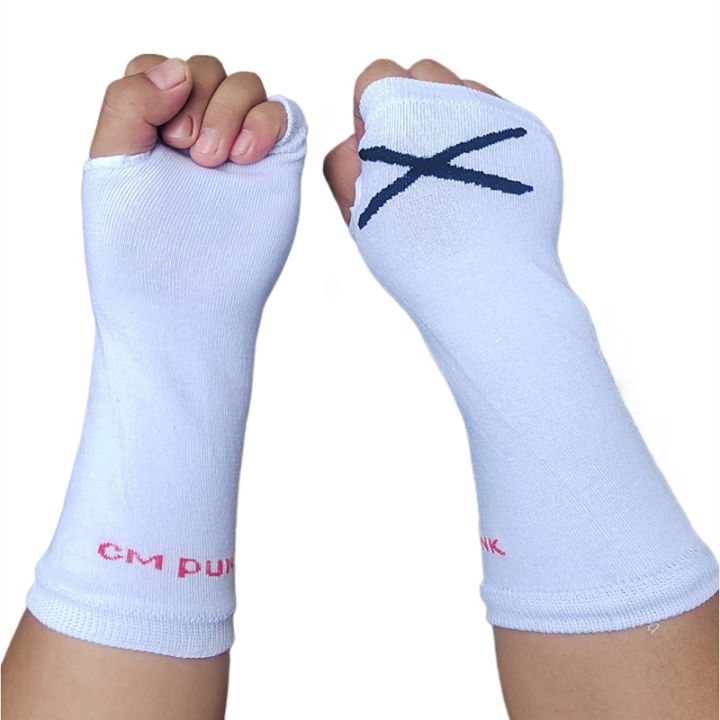 CM%20Punk%20Glove%20Set%20Philip%20Jack%20Brooks%20Wrist%20Protection%20Gloves%20Hand%20Protection%20Wrestling%20Arm%20Protection%20-%20Image%202