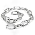 1Meter 2/3/4/5/6mm Stainless Steel Chains Lifting Chain Rope High Quality Metal Chain for Guardrail Hanging Clothes Pet Traction. 
