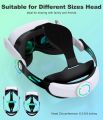 BEBONCOOL Adjustable Head Strap for Meta Quest 3S/Quest 3/Quest 2 Headstrap for VR Headset Accessories Enhanced Support.