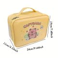 Cute Capybara Stationery  Set for Students, Featuring Soft Grip Pens, Notebook, Pencil Case, and Study Essentials Pack. 