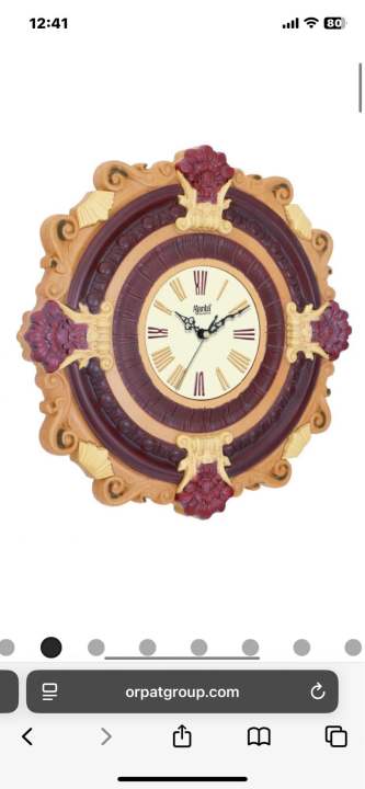 Ajanta orpat wall clock 8807