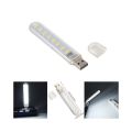 Usb Led Light 8 LEDs SMD LED Bulb 5V Power Input White USB Night - color white. 