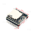 DFPlayer Mini MP3 Player Module V3.0 16P TF Card U Disk Mini MP3 DF Player Audio Voice Module Board. 