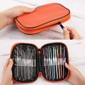 KRABALL 54PCS Crochet Needles Set Crochet Hooks Kit Ergonomic Knitting Needles Blunt Needles Stitch Marker with Storage Case. 
