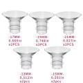 1P Flange Insert Compatible with Momcozy/Medela/Spectra/YOUHA/TSRETE 24mm Shields/Flange, Reduce 24mm Tunnel Down to Other Size.