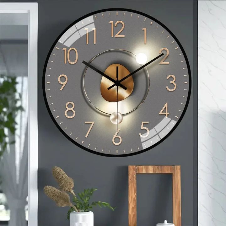 Originality Wall Clock Silent NonTicking Battery Operated Wallmounted