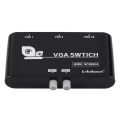 2 In 1 Out VGA/SVGA Manual Sharing Selector Switch Switcher Box For LCD PC KVM Switches Display 1080 HD Video Converter. 