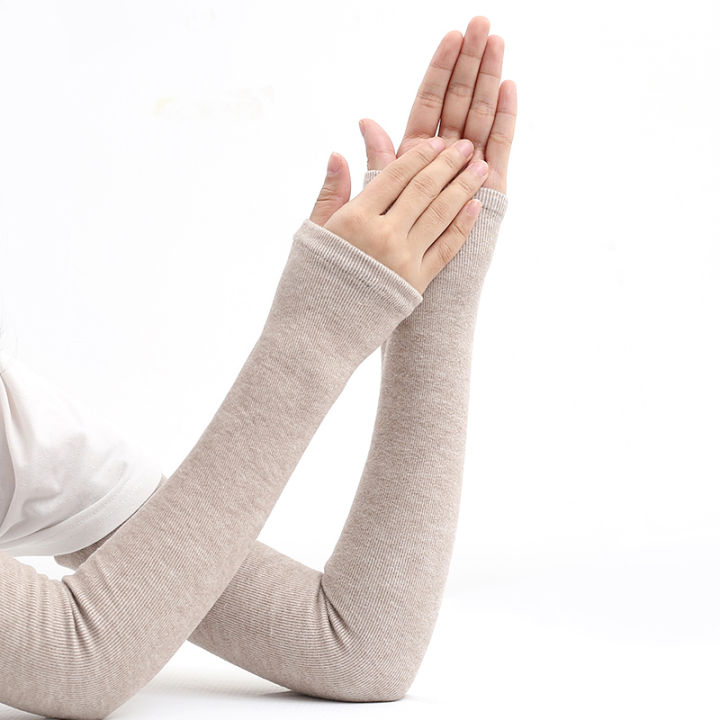 Cashmere%20warm%20cuff%20for%20women%20lengthened%20arm%20cuff%20for%20autumn%20and%20winter%20%20sleeve%20for%20driving%20men%20thicker%20fake%20sleeve%20elbow%20guard%20-%20Image%207
