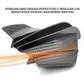 A Pair NEW ABS Sports Motorcycle Aerodynamic Wing Side Fairing Airflow Deflector Universal Accessories For Yamaha Kawasaki Etc. 