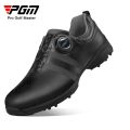 PGM Waterproof Sneakers Mens Golf Shoes Breathable Fitness Training Golf Shoe Man Non-Slip Rotating Buckle Golf Trainers XZ186. 