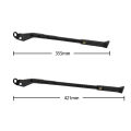 ZTTO 12mm Thru Axle Locked Bicycle Kickstand Adjustable Mountain Road Bike Parking Kick Stand lightweight Prop Side Rear rack. 