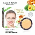 Fresh and white cream. 