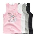 Girls Candy Lollipop Sweet Tank Top Cotton Underwear Summer Children Sleeveless T-shirt Beach Clothing Kids Cute Vest.