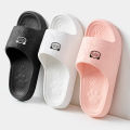 Eva Soft Sole Chunky Platform Slippers Women 2024 Summer Thick Sole Cloud Slides Beach Sandals Woman Non-Slip Outdoor Flip Flops. 