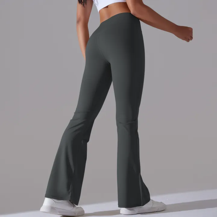 Flare%20Leggings%20Yoga%20Pants%20Women%20Bell%20Bottoms%20Yoga%20Trousers%20High%20Waist%20Gym%20Fitness%20Pants%20Stretch%20Daily%20Dance%20Workout%20Leggings%20-%20Image%207