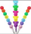 3 IN1 stack smiley crayons and pencil set for kids. 