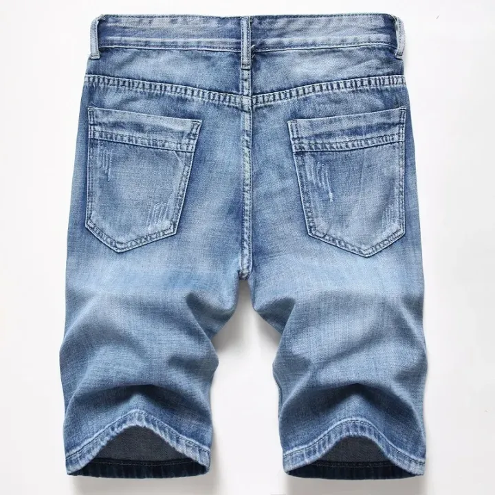 Summer%20New%20Men's%20Denim%20Shorts%20Blue%20Straight%20Slim%20Fit%20Fashionable%20Ripped%20Short%20Jeans%20Hip%20Hop%20High%20Street%20Casual%20Shorts%20Male%20-%20Image%203