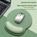 Gradient color mouse pad, comfortable wrist rest, non-slip mouse pad, soft mouse pad and wrist rest, computer desktop mouse pad. 