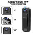 1080P Portable Mini Camera Digital Video Recorder Worn Police Night Vision BodyCam Infrared Miniature Camcorder.