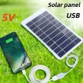 2W-15W Solar Charger Portable W/USB-C Fast Charging for IPhone Power Banks Camping Hiking Emergency Power Supply EESBAO.